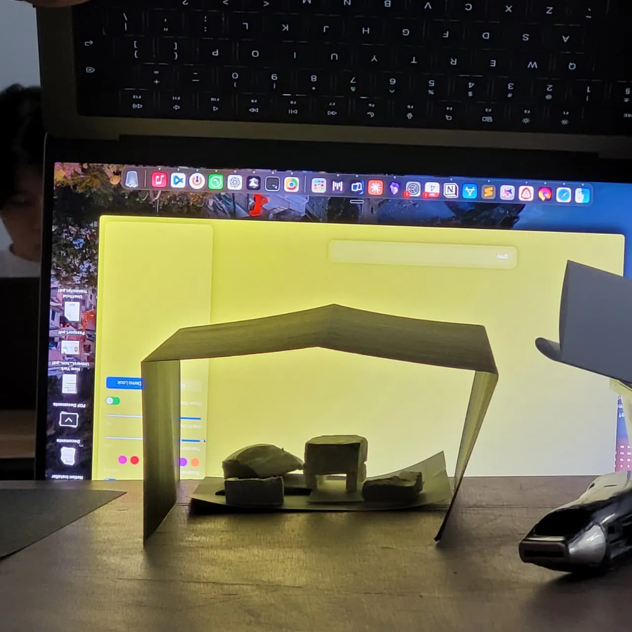 Miniature Room Yellow